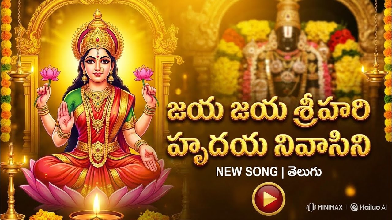 Jaya Jaya Sri Hari Hrudaya Nivasini new song in Telugu – జయ జయ శ్రీహరి హృదయ నివాసిని