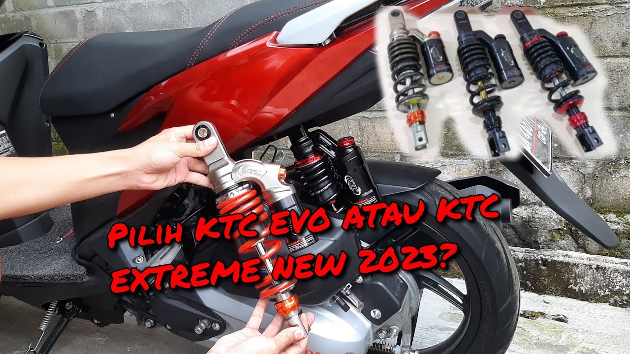 Shock belakang KTC EXTREME NEW MODEL 2023 di vario 125 150 tanpa coak kolong spakbor?