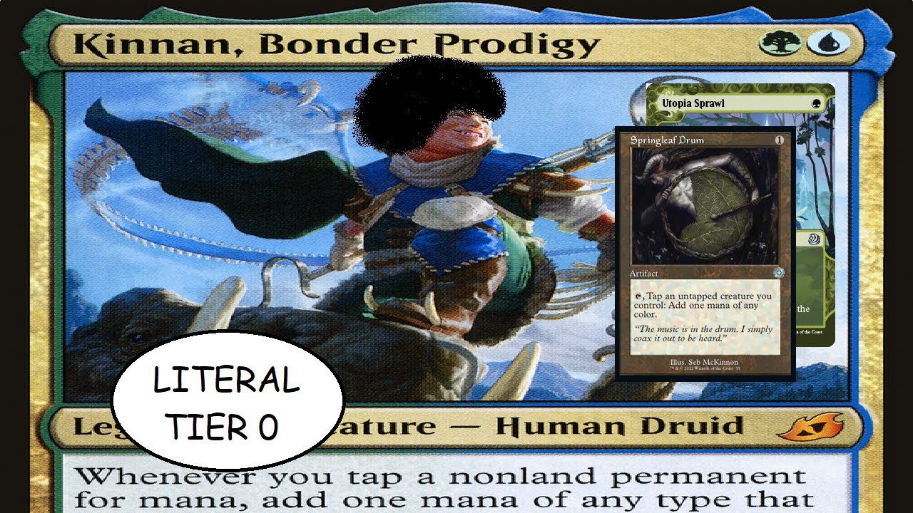 MTG Arena - Simic Sol Rings | Kinnan, Bonder Prodigy | Historic Brawl
