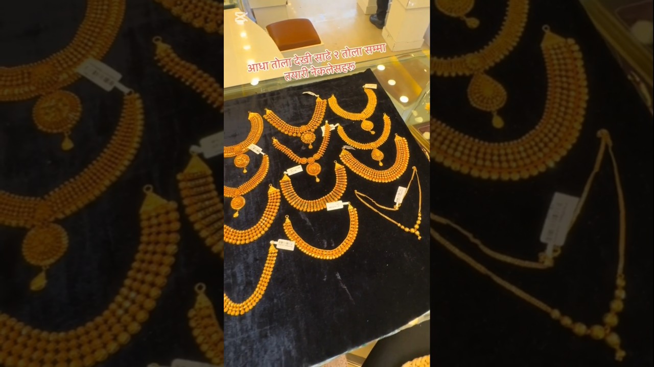 Elegant Mini Har Designs for Every Occasion Beautiful Jewelry Collection Latest Necklace Trends2025