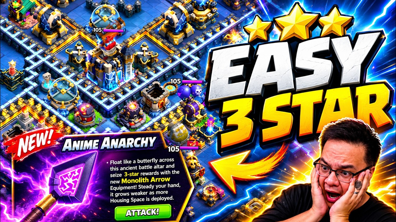 Easy 3-Star sa Anime Anarchy Challenge