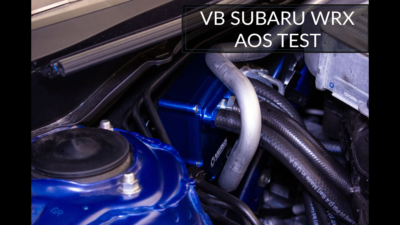 VB Subaru WRX AOS Test