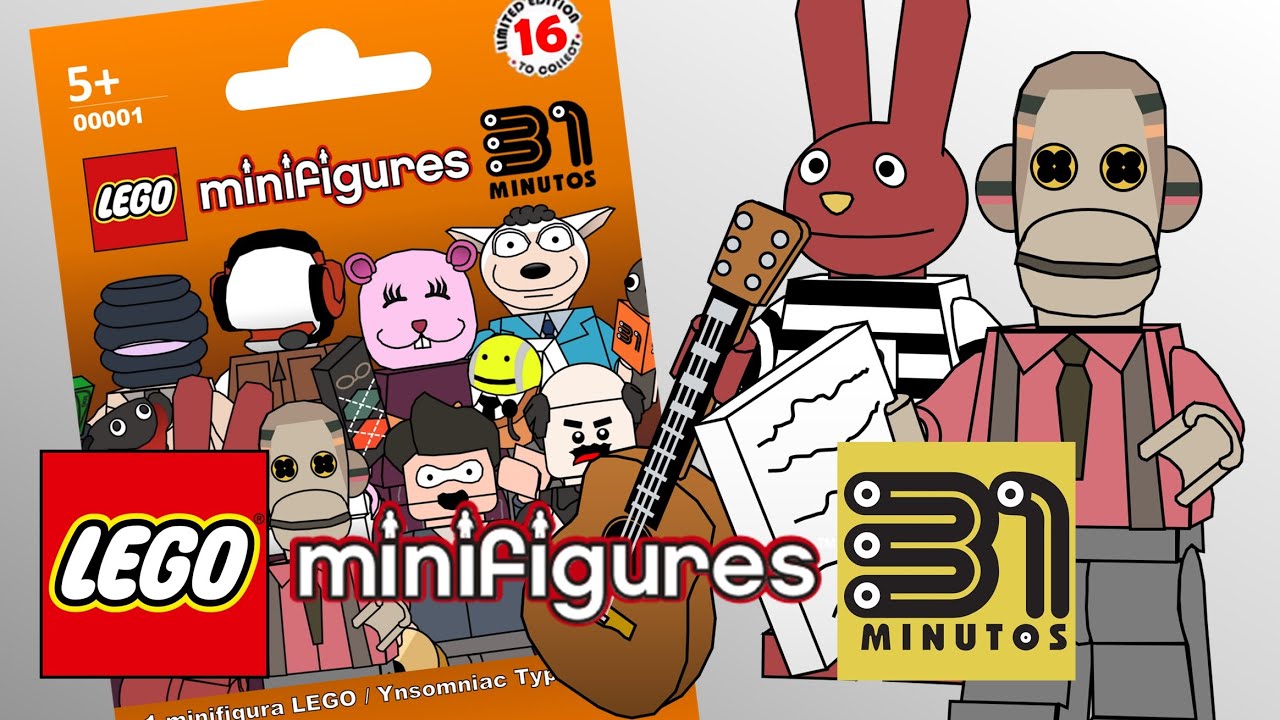 LEGO 31 Minutos Colección Completa || Minifiguras Custom || Ynsomniac Typho