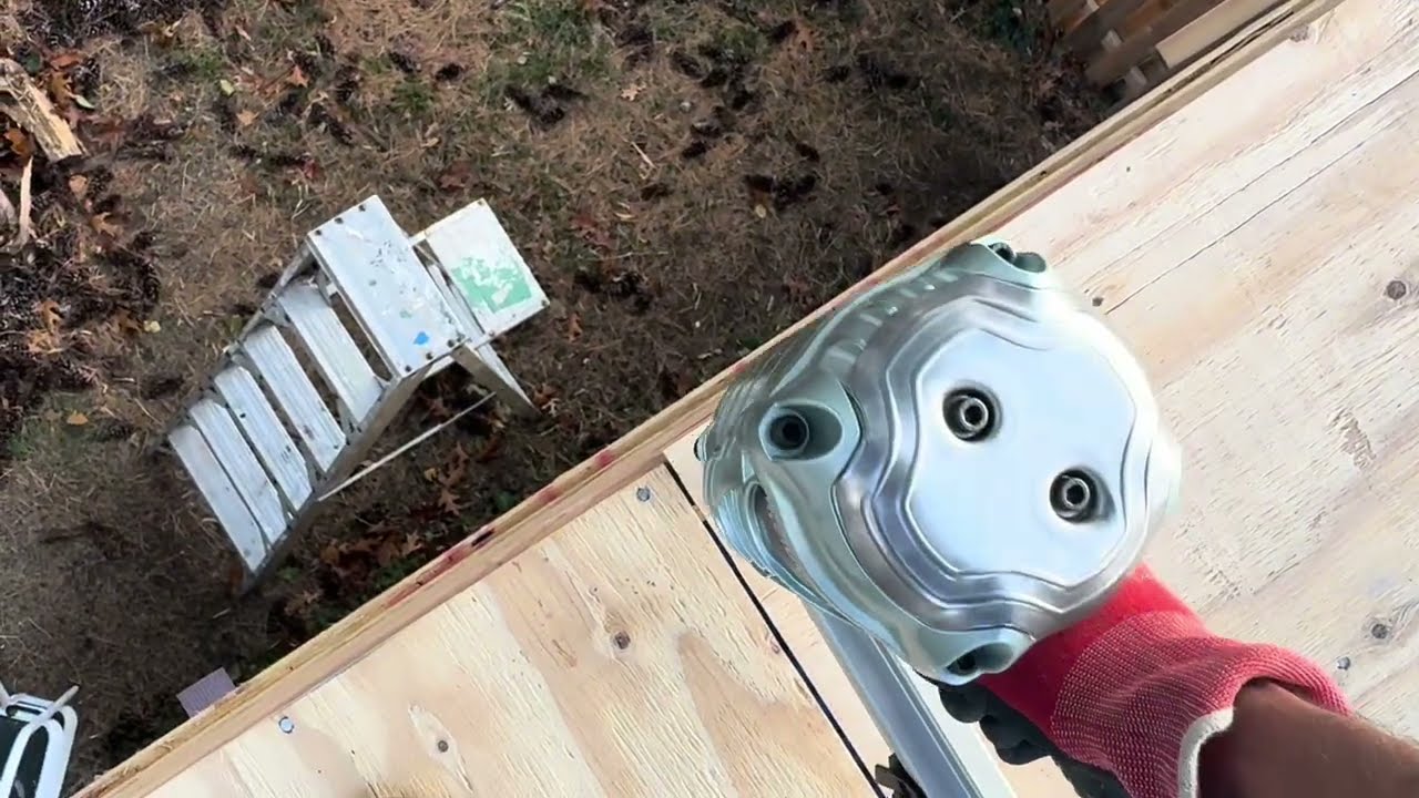 Custom DIY Sauna Build | Day 17 | Finishing the Roof Sheathing and Fascia | ASMR