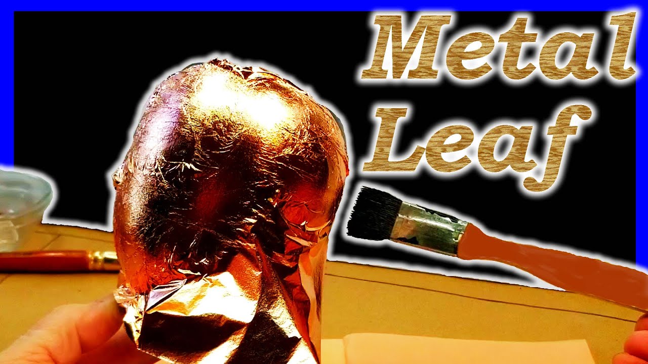 How to Apply Copper Leaf to Woodturning