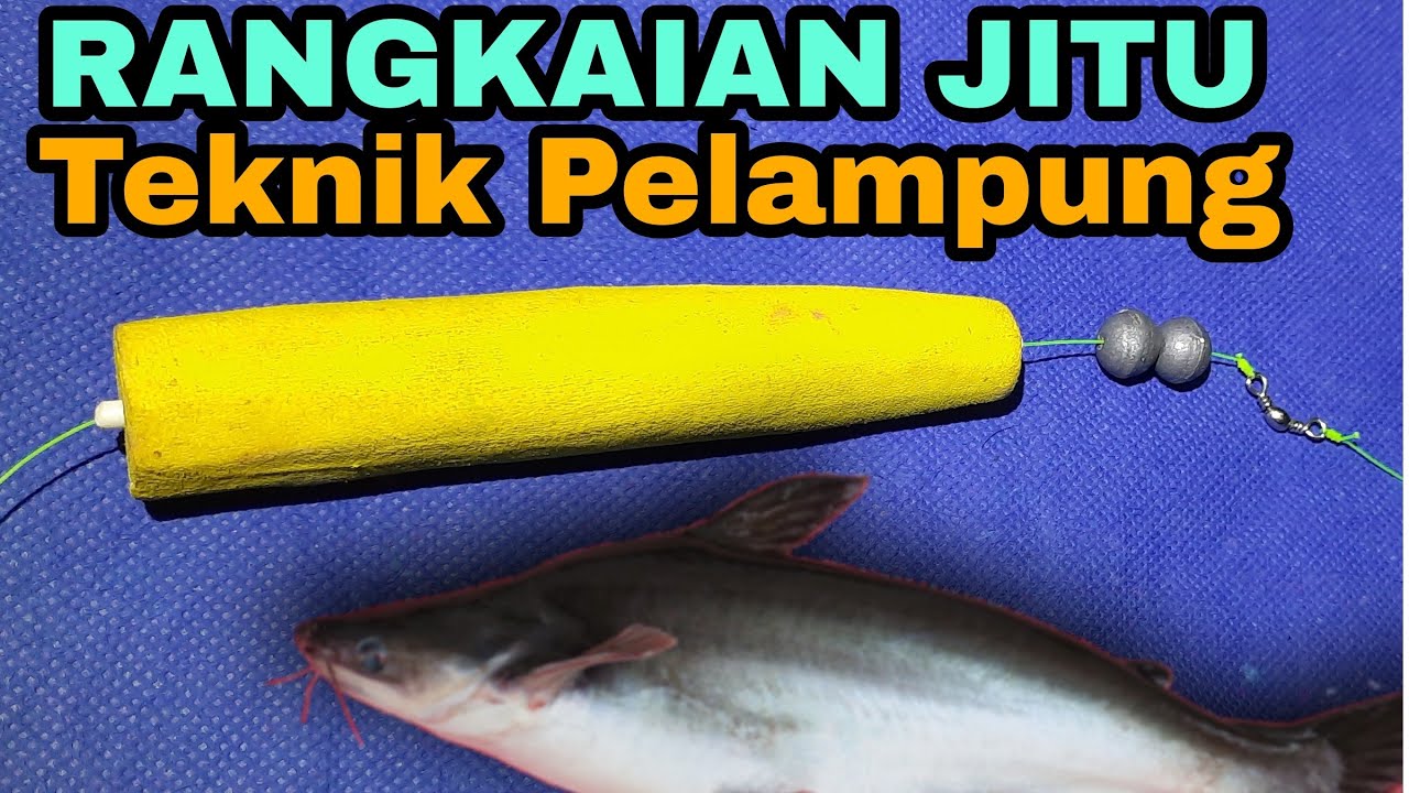 RANGKAIAN PANCING IKAN PATIN,BUAT MANCING DI SUNGAI , DANAU ATAU KOLAM