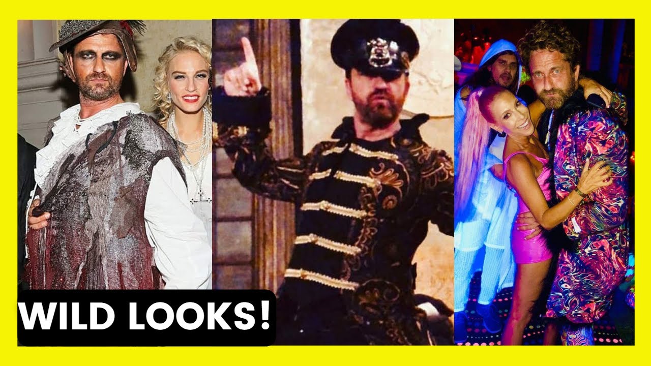 Gerard Butler | Gerry's WILD LOOKS and HOT STYLE at Halloween Parties are sure to amaze you!