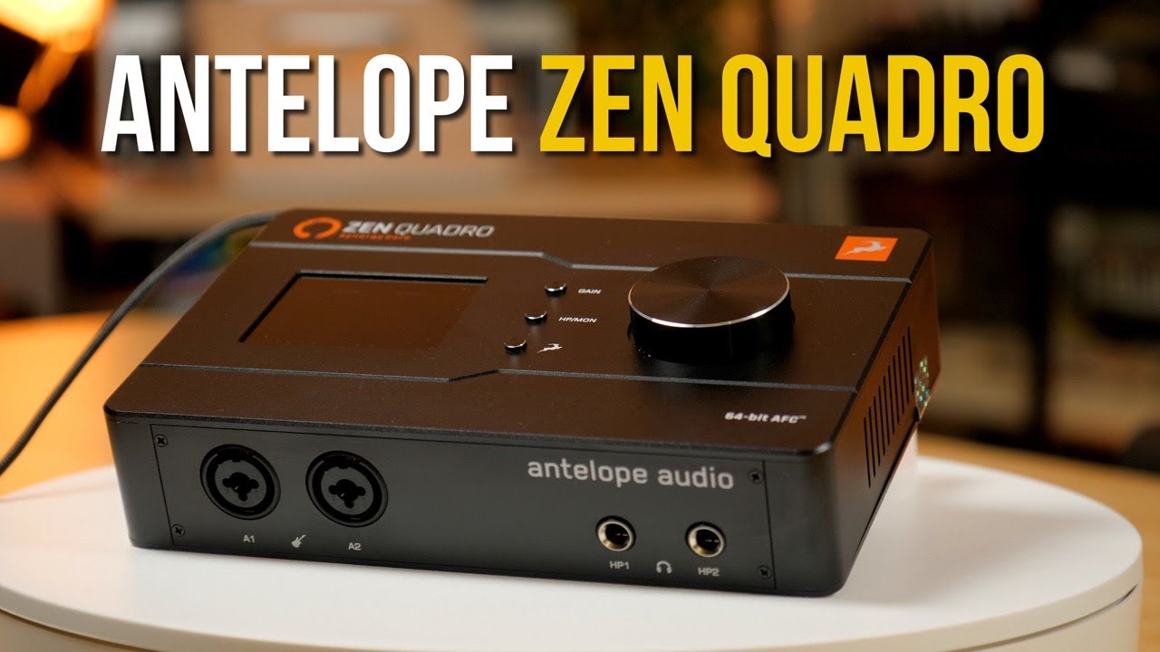 Antelope Zen Quadro, una interfaz para todo