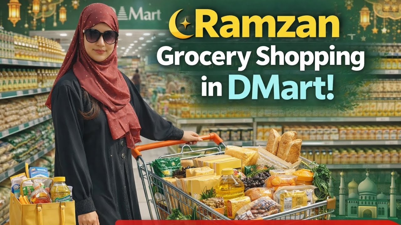 Ramzan grocery shopping with Me /DMart/shopping/🛒 Ramzan special 🎇🌟💫