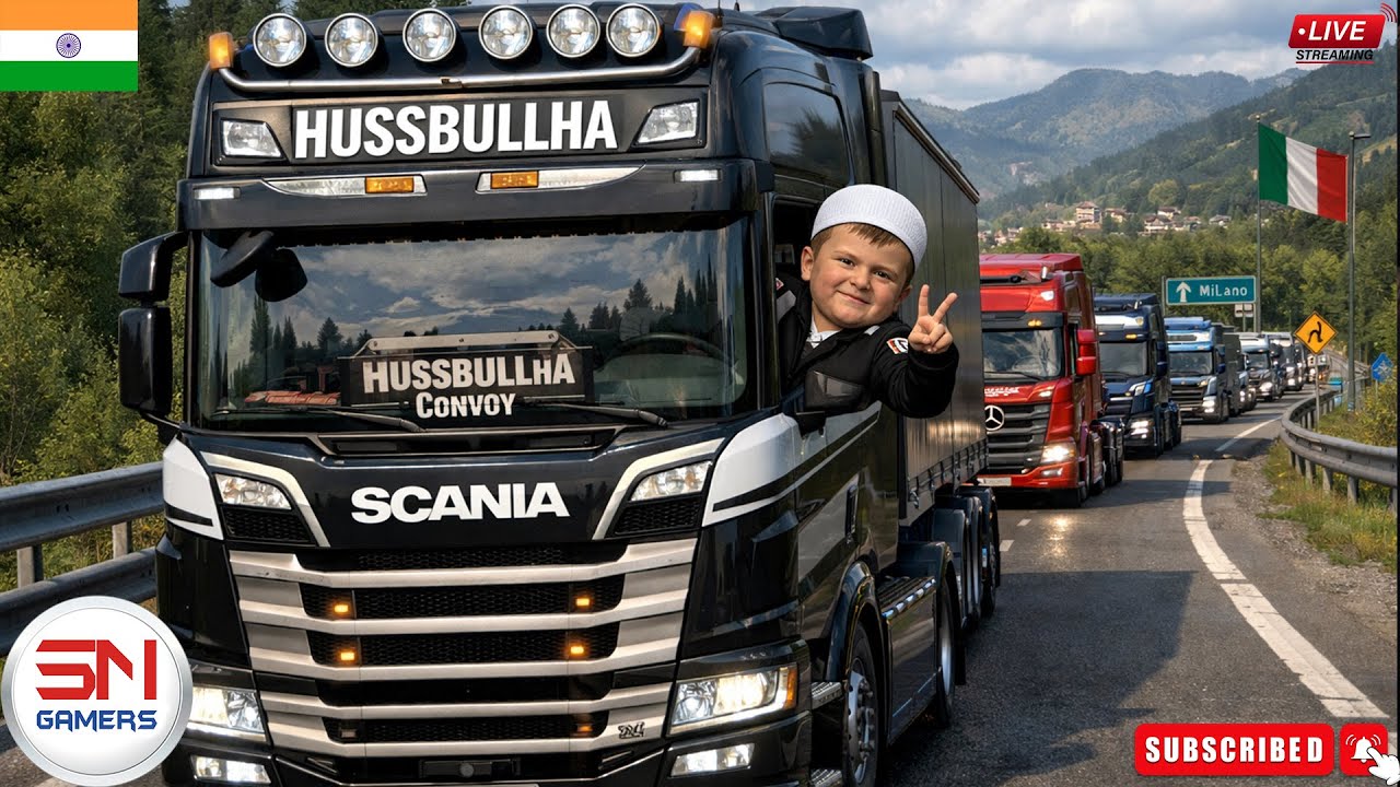 ETS2 Convoy #ets #truck #ets2 #ets2gameplay #trucklife #truckdriver #eurotruck #truckersmp