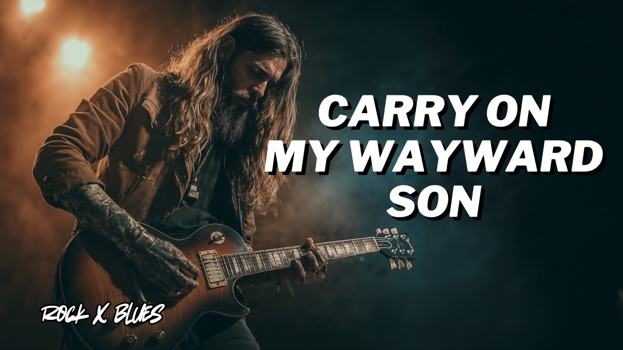 Carry On My Wayward Son &ndash; Dark, Hard Blues Rock Cover 🔥 Rock X Blues