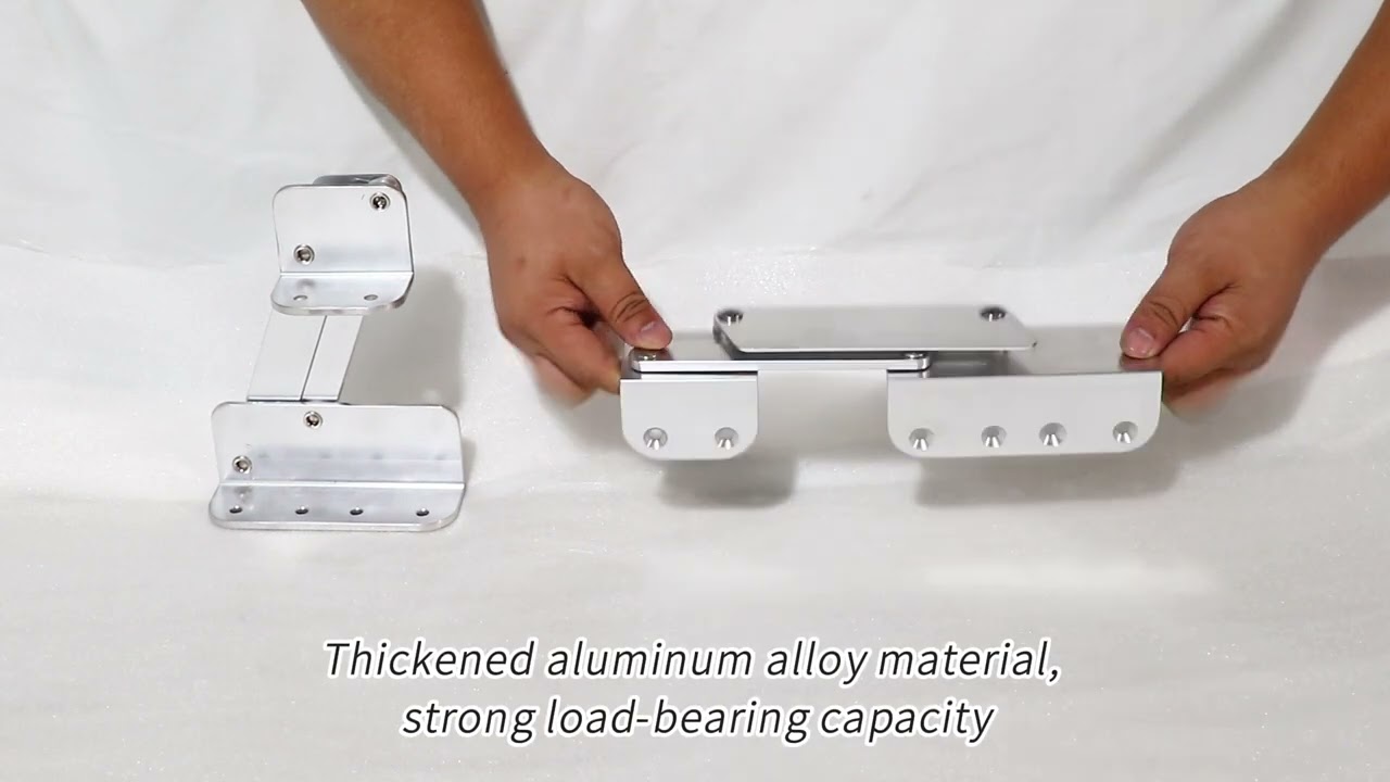Boat Folding Seat Hinges, 2Pcs Boat Seat Mounting Hinges, 0 to 120 Degree Fold Up,