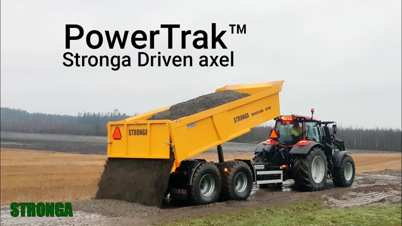 Stronga PowerTrak™ - Drivaxel på begäran för svårt, varierande terräng