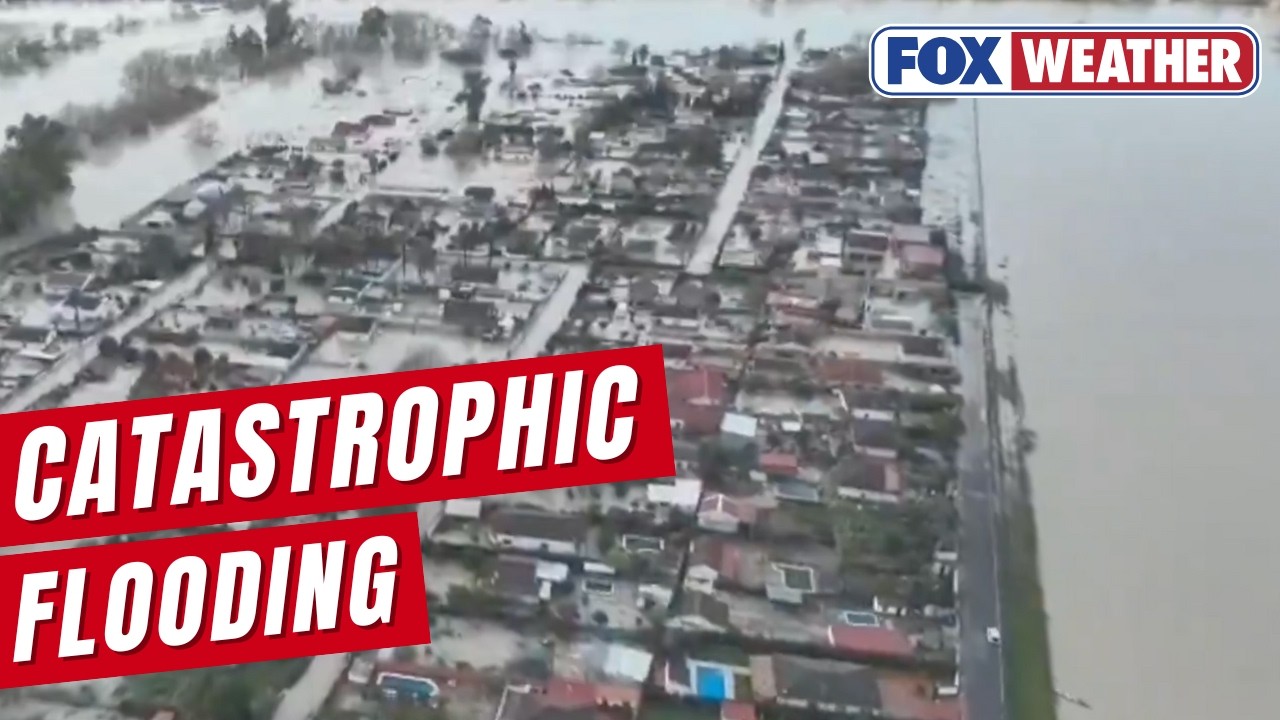 See It: Drone Footage Shows Catastrophic Flooding In Cordoba, Spain