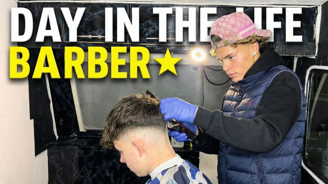 En Dag Som 16-Årig Barber i Danmark💈🇩🇰