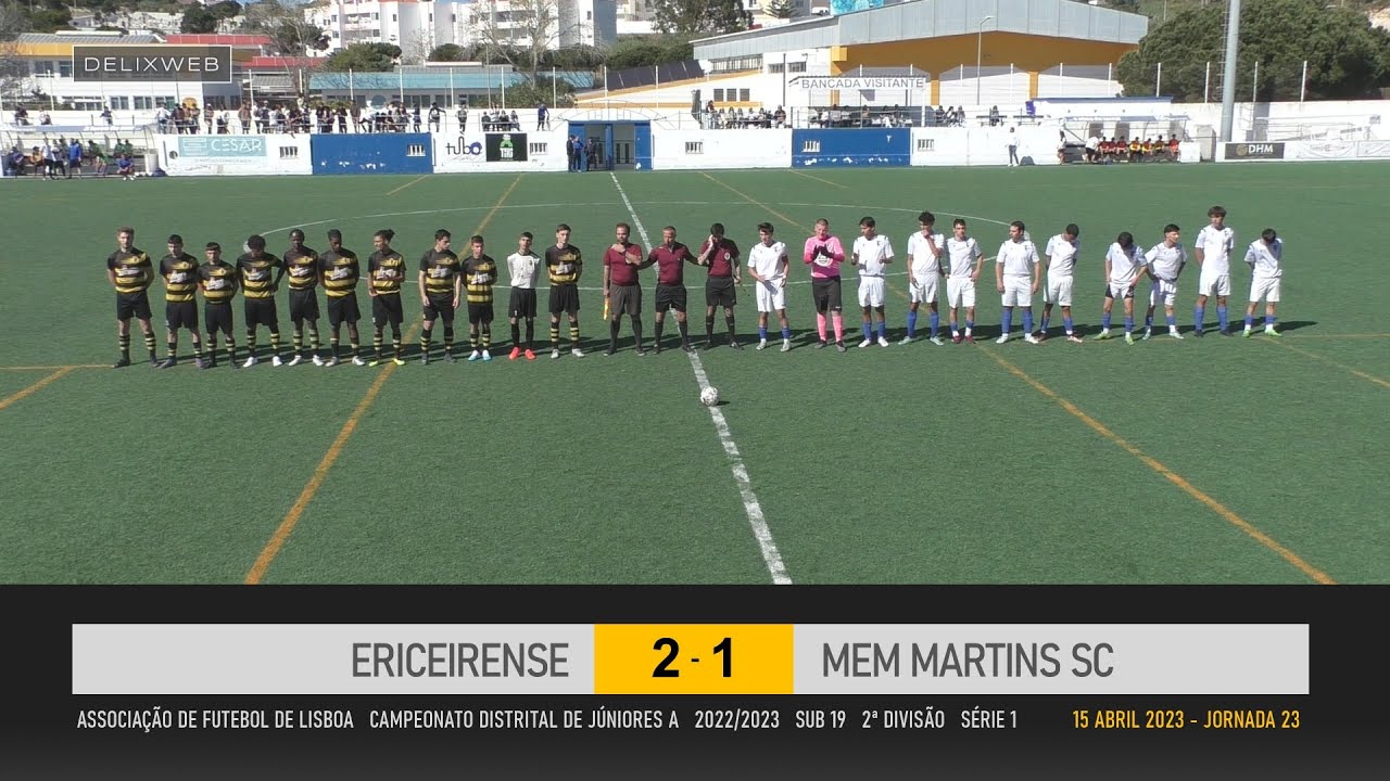 Ericeirense (2-1) Mem Martins [SUB19 J23]