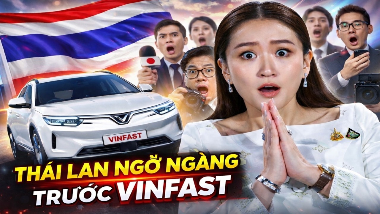 Truyền Thông Thái Lan Ngỡ Ngàng Trước VinFast – Điều Này Khiến Họ Không Tin Nổi!