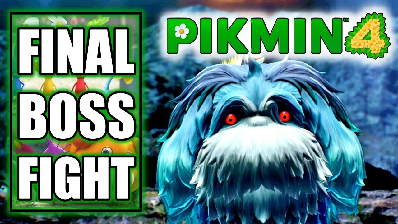 Pikmin 4 - Final Boss Fight Battle - Defeat Louie and the Giant Dog