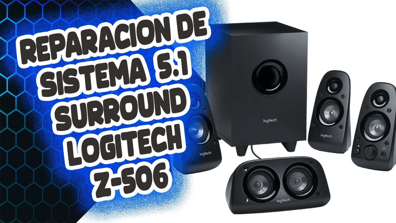 Reparación de Falla común de Logitech Z506 #luigi_tech_soluciones