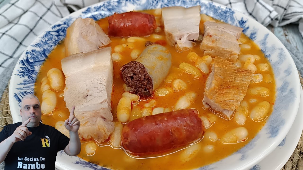 Como hacer ALUBIAS BLANCAS con Chorizo y Panceta - Paso a Paso y Muy Fácil 🤩BRUTAL