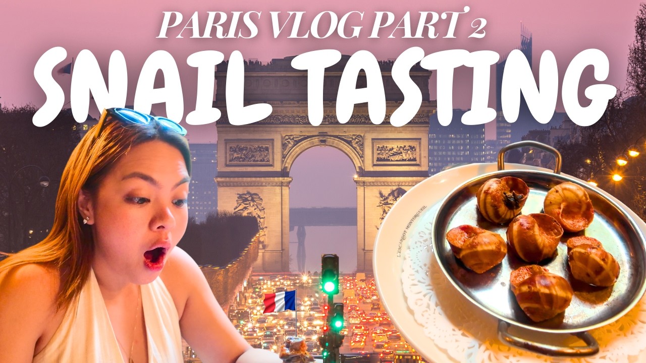 We SPLIT UP for a Day in Paris... And Then Ate Some Snails: Vlog Part 2
