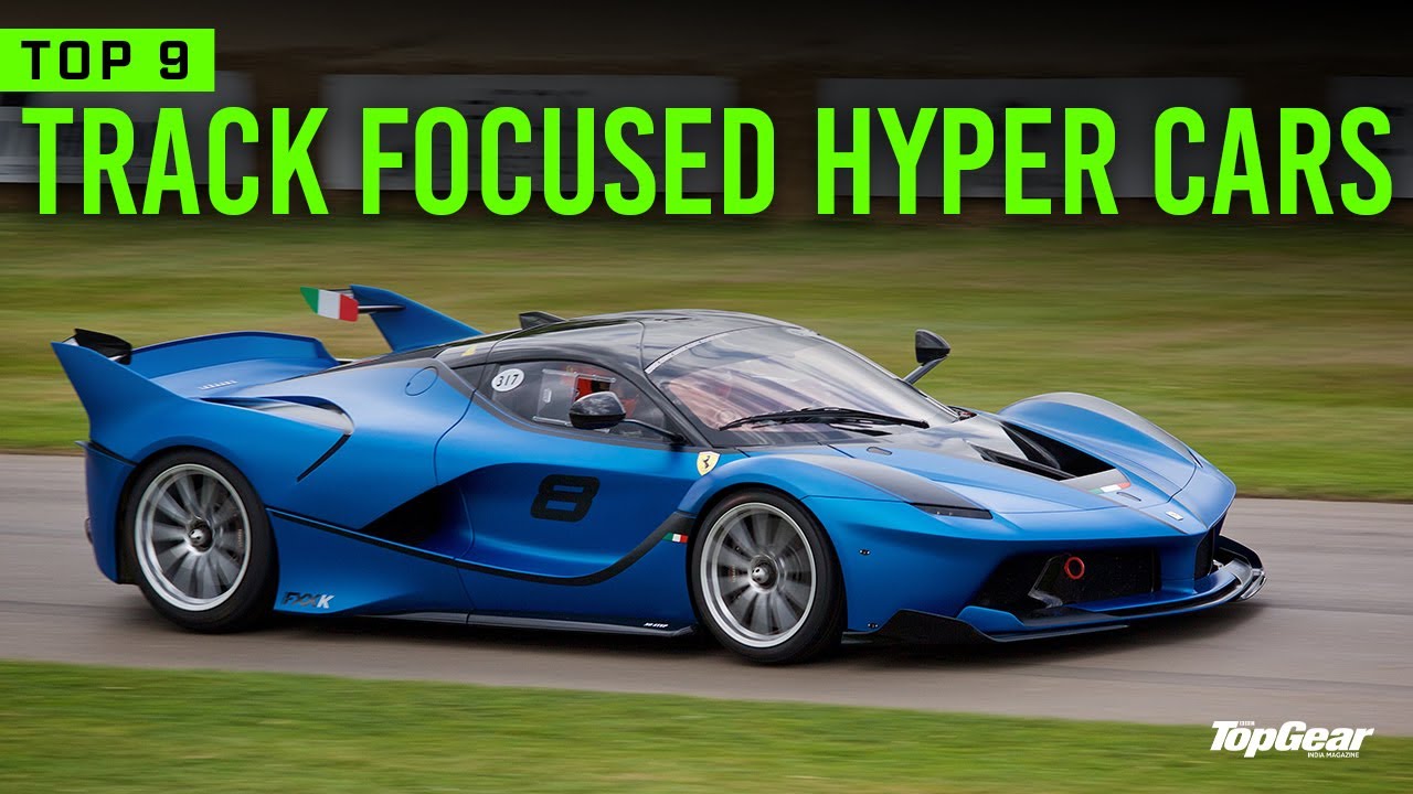 Top 9 Track Focused Hyper Cars | TopGear Fast Lane |