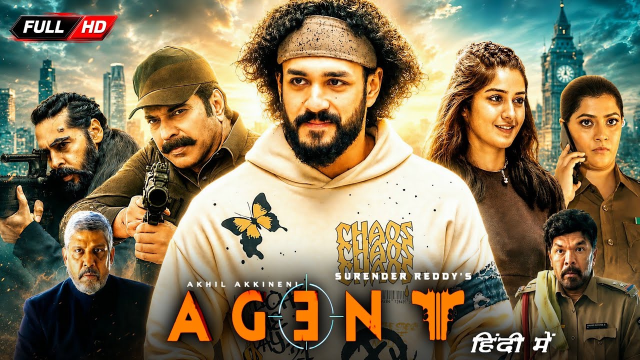 Agent Full Movie In Hindi Dubbed | Akhil Akkineni, Mammootty, Sakshi Vaidya | Explained & Analysis