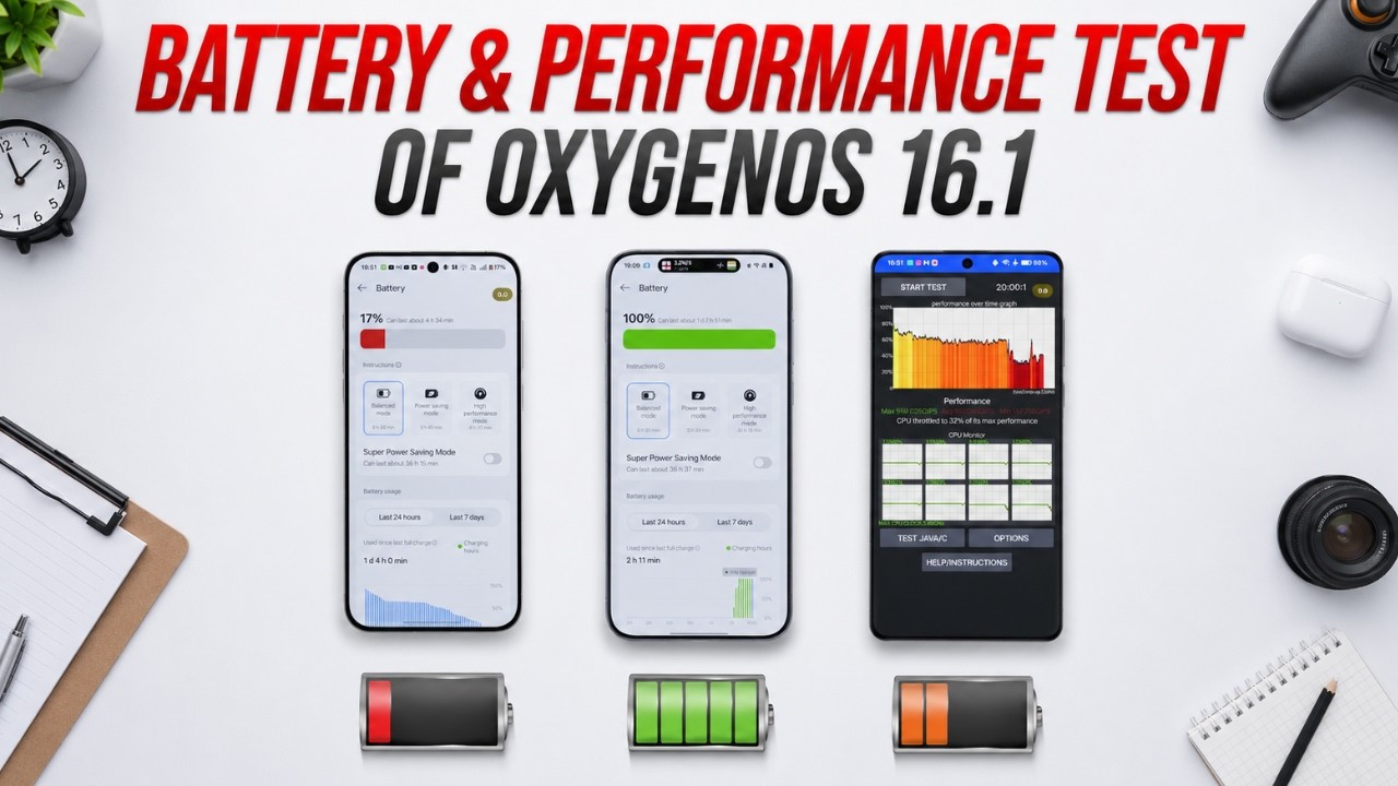 Обновление OxygenOS 16.1 за июль: тест аккумулятора и производительности | Посмотрите перед обнов...