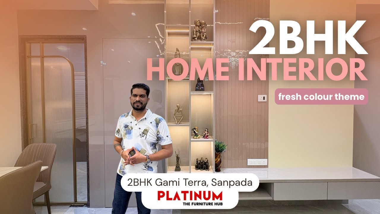 2BHK GAMI Terra, Navi Mumbai Interior Site Walkthrough | Room Tour | Platinum Furniture Hub