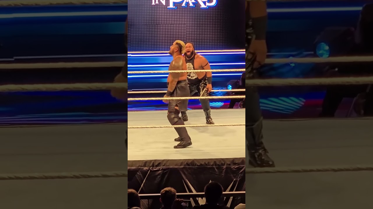Jacob Fatu attack to Solo Sikoa    WWE live event #short #wwe #raw #smackdown #wrestling