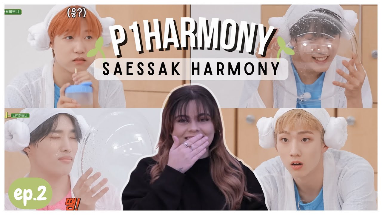 Keeho needed that conditioner | P1Harmony - 새싹하모니 (SAESSAK HARMONY) Ep. 2 REACTION