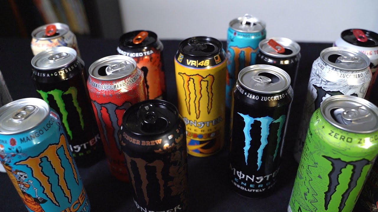 Ho provato per voi 22 Monster Energy Drink !!