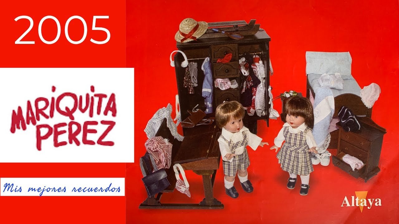 ✅2005 🐞 MARIQUITA PEREZ 😍 Colección Mis mejores recuerdos Ediciones Altaya