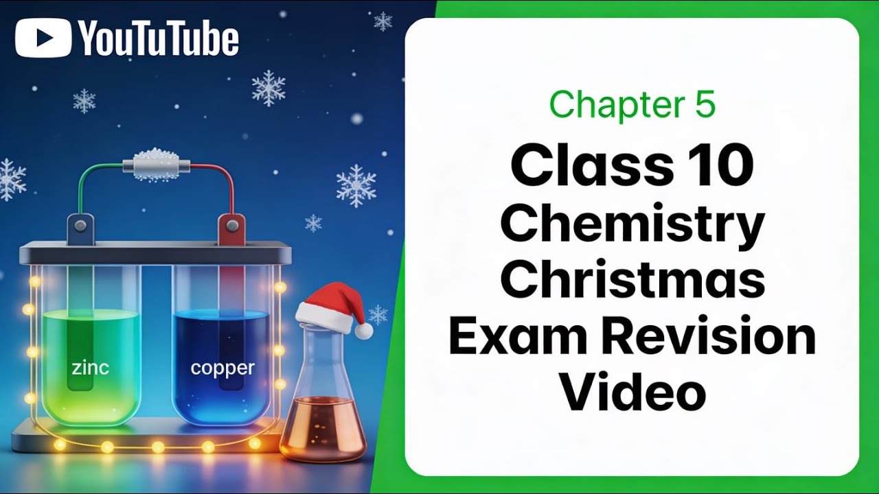 PATHFINDER CHRISTMAS EXAM CHEMISTRY 5th CHAPTER ELECTROCHEMISTRY FULL CHAPTER REVISION