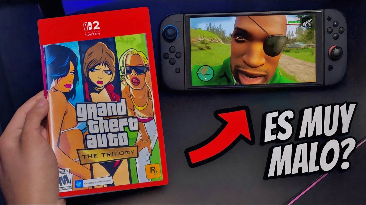 La NUEVA VERSIÓN de GTA SAN ANDREAS en Nintendo SWITCH 2 !