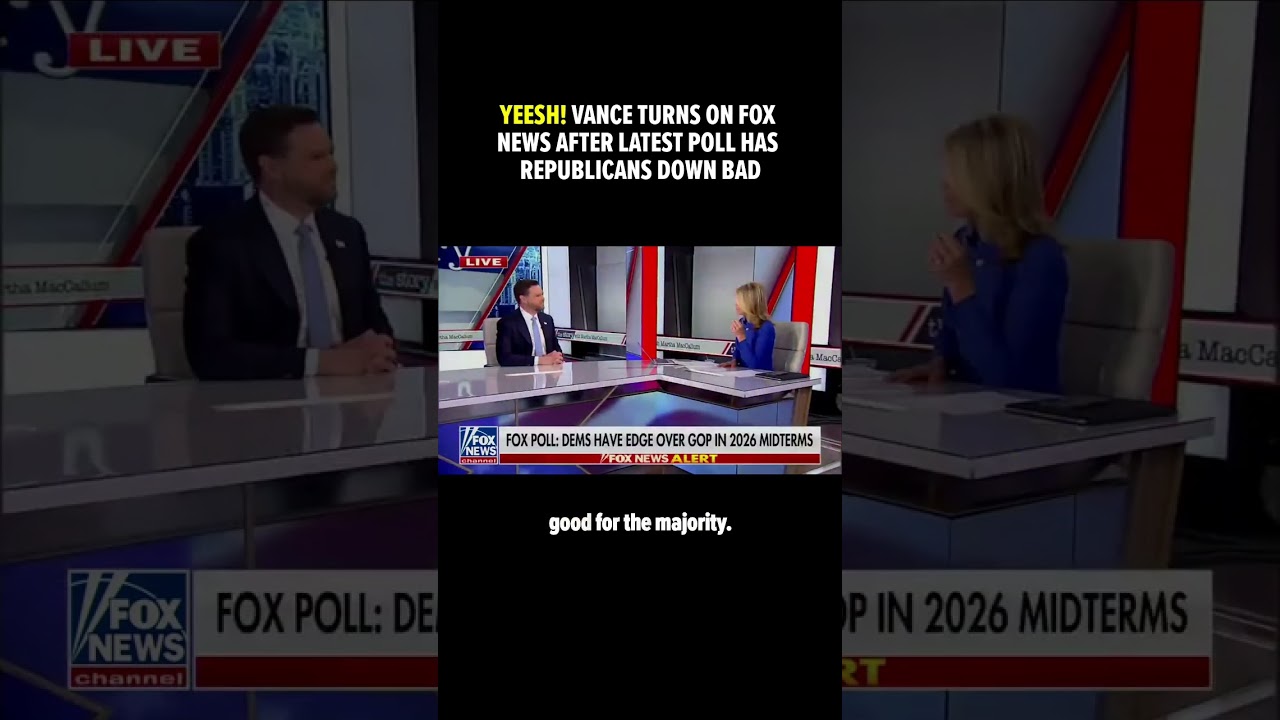 Fox News poll shows Democrats ahead in House midterms; Vance questions results