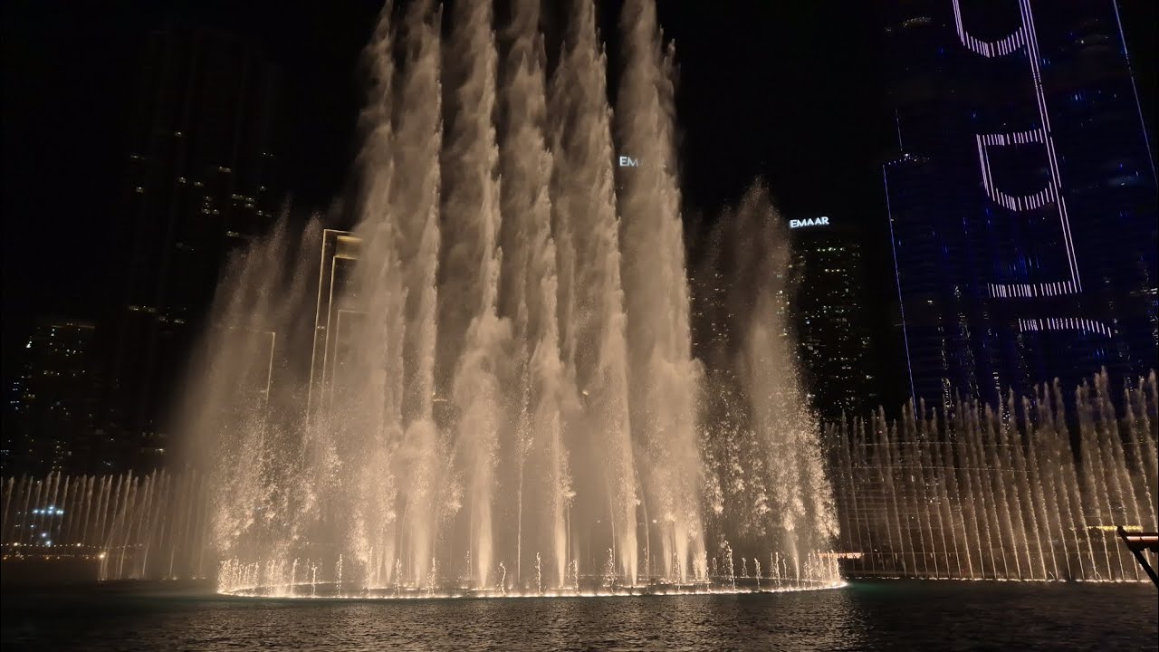 The Dubai Fountain - Amvaaj 16-10-2024 (Extreme Shooters)
