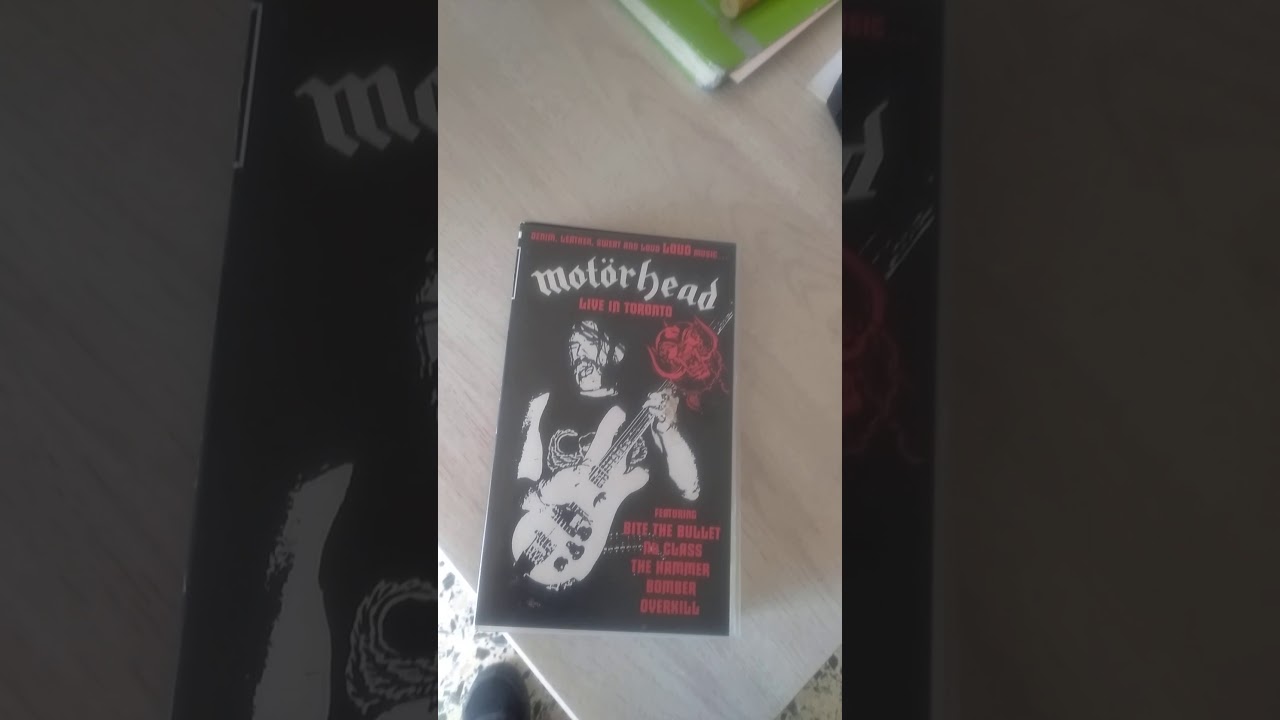 Motorhead live in Toronto VHS vídeo Motorhead live in Toronto