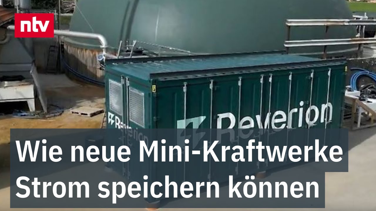 Wie neue Mini-Kraftwerke Strom speichern können - Startup News