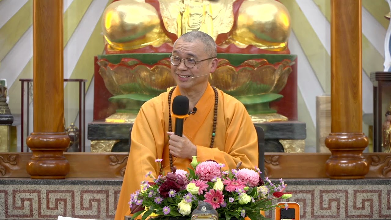 世界冰冷，佛法是篝火｜法藏和尚講於台中觀善寺