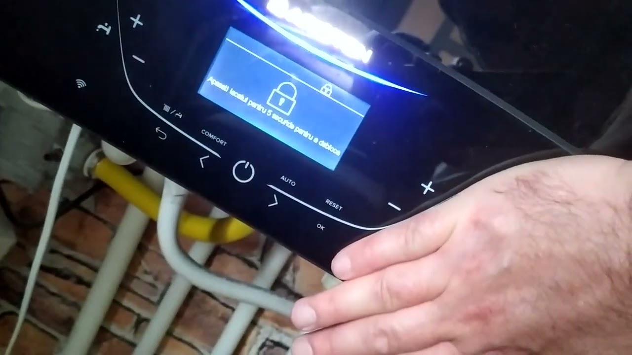 Ariston Alteas One Net unlock touch button not working (fixed)