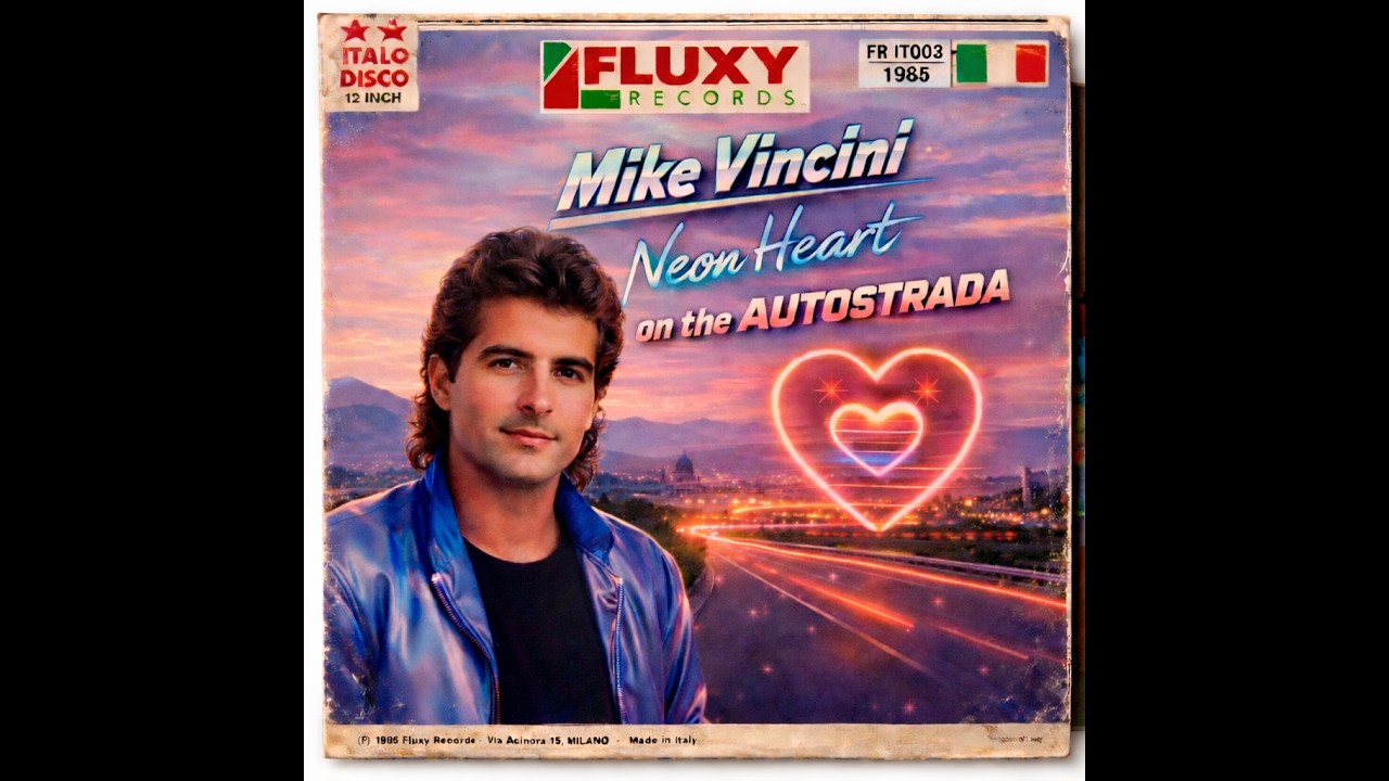 Mike Vincini - Neon Heart On The Autostrada - 1986