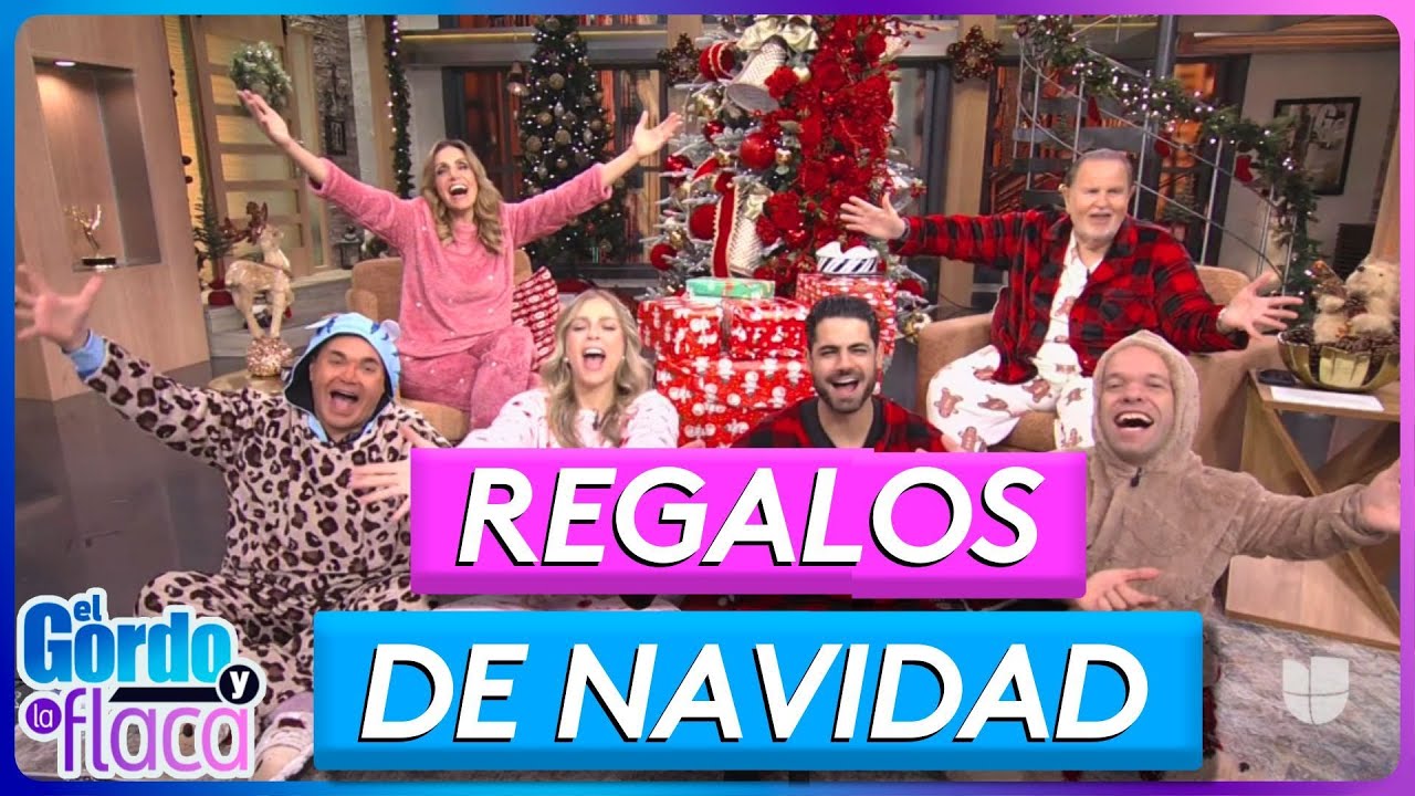 ¿Qué les dejó Santa? Lili y Raúl abrieron sus regalos de Navidad | El Gordo y La Flaca