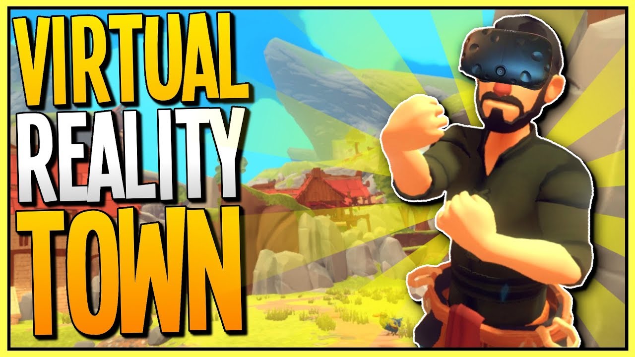 MY LITTLE BLACKSMITH SHOP IN VR? Running a VR Town! - A Township Tale Gameplay - VR HTC Vive