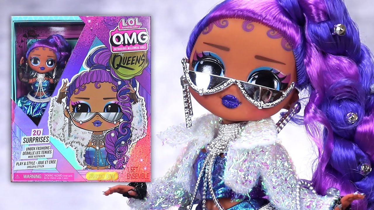 LoL Surprise OMG - RUNWAY DIVA - Glitter OVUNQUE e un ENORME difetto! - QUEENS! | ToysExpression
