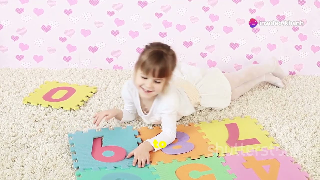 A AIRPLANE B BOOK C CHICKEN D DOLPHIN E EAGLE Baby Fun Learning English Alphabet Letters Spell Words