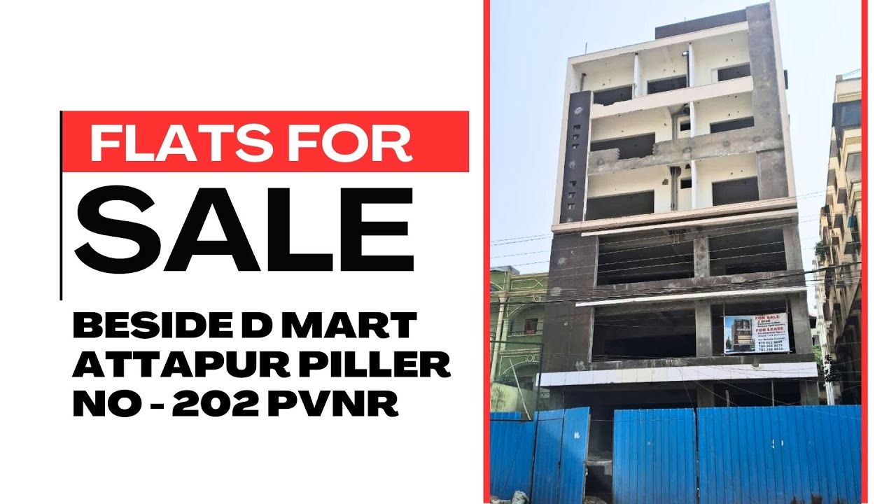 FLATS FOR SALE : ATTAPUR BESIDE D MART CALL  OWNER :  +91 7893640275