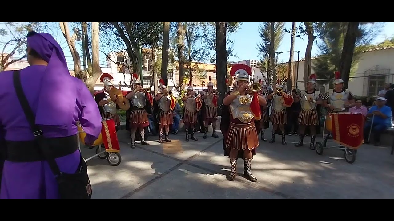 Fanfarria Romana, 2do Domingo de Cuaresma, procesión de Consagrada imagen de Jesús de la Justicia.
