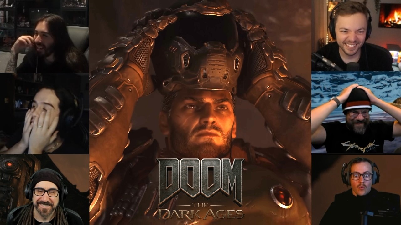 Streamers REACT To The Praetor Suit In DOOM: The Dark Ages Revelations