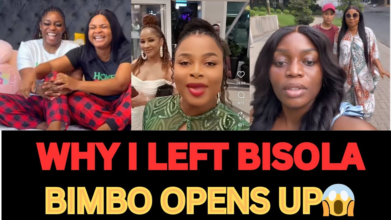 SHOCKING! 😳 Bimbo Ademoye Breaks Silence On Why She & Bisola Are No Longer Friends 💔🔥 jaws drop down
